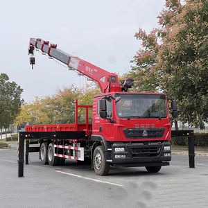 รถบรรทุกติดเครน Sinotruk TX 6*4 14 ตัน ออกแบบมาเพื่อยกและบรรทุกของได้ในตัว  ประสิทธิภาพการรับน้ำหนักยอดเยี่ยม - Product Image 3