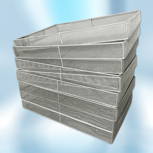 Bandeja cuadrada de secado de metal de acero inoxidable 316 de grado alimenticio para secar <span class=keywords><strong>Seasalt</strong></span> - Product Image 2