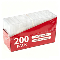 Protège-cartes rigides 3x4 pour cartes à collectionner, protège-cartes TCG en plastique dur 35PT pour cartes sportives