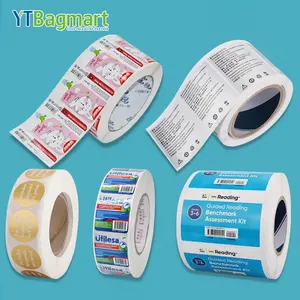 Ytbagmart מותאם אישית רפואה תווית PP PVC חיות מחמד הדפסת דבק Actavis Prometh שיעול סירופ תווית מדבקת מקבלים