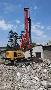 Plataforma de Perforación Rotatoria SYGC Amarilla con Sistema Hidráulico Completo para Obras de Construcción - Product Image 6