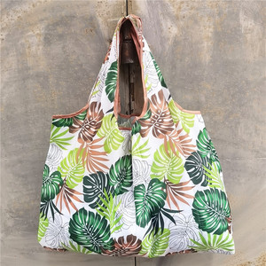 Sac publicitaire pliable grand format <span class=keywords><strong>en</strong></span> nylon imperméable, recyclable et écologique, motif dessin animé japonais, idéal pour le shopping, le rangement et les voyages - Product Image 5
