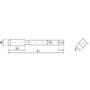 FERVI - E011/UNCN04M UNC f-coil STI tap - EAN 8012667368845 HERRAMIENTAS ELÉCTRICAS ACCESORIOS DE REPARACIÓN DE HILOS - Product Image 2