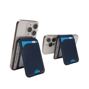 Titulaire de la carte magnétique de crédit d'identification en cuir personnalisé Rfid de concepteur cartes à collectionner portefeuilles de téléphone <span class=keywords><strong>assurance</strong></span> porte-carte magnétique - Product Image 1