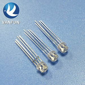 Vanfun bán buôn Chất lượng cao 5mm Vòng <span class=keywords><strong>RGB</strong></span> <span class=keywords><strong>LED</strong></span> <span class=keywords><strong>Diode</strong></span> phổ biến anode 4-pin thông qua lỗ chiếu sáng miễn phí 1000PCS Mẫu Gói - Product Image 3