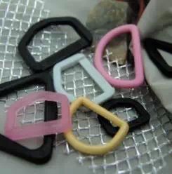 Factory High Quality <strong>d</strong> <strong>Ring</strong> Buckle Plastic Hardware Accessories <strong>D</strong>-<strong>ring</strong> Welded for Bag <strong>Strap</strong> - Product Image 2