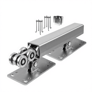 Rueda <span class=keywords><strong>de</strong></span> Rodillo en Cantilever <span class=keywords><strong>de</strong></span> Acero para Puerta Corredera Automática <span class=keywords><strong>de</strong></span> Uso Pesado, Galvanizada, para Uso en Exteriores <span class=keywords><strong>de</strong></span> Escuelas y Hoteles - Product Image 2