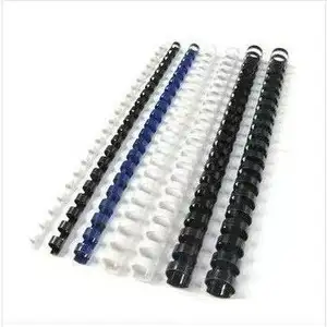 office binding consumable size 6mm to 50 mm plastic comb 21 ring PVC Plastic binding Comb book binding