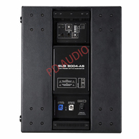 Sub 8004-AS Caisson de basses actif unique de 18 pouces, enceintes de scène et de bar, système audio professionnel, enceintes de basses