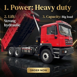 Camion <span class=keywords><strong>benne</strong></span> <span class=keywords><strong>agricole</strong></span> Shacman 6x4 d'<span class=keywords><strong>occasion</strong></span>, conduite à droite, 351-450 CV, Euro 2/<span class=keywords><strong>3</strong></span>/4 - Product Image 1