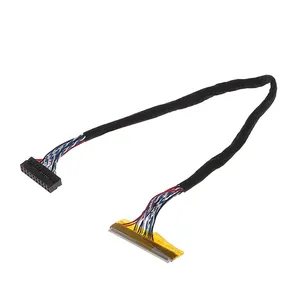 Universal FIX Ipex 30 40 50 60 Pin 1ch 6bit sony LVDS Cable 26cm For 14.1-15.6inch LCD Panel N84A