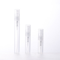 Mini flacon de parfum en plastique à sertir de 2 ml, 3 ml, 5 ml, mini atomiseur, flacon échantillon, flacon pulvérisateur de parfum