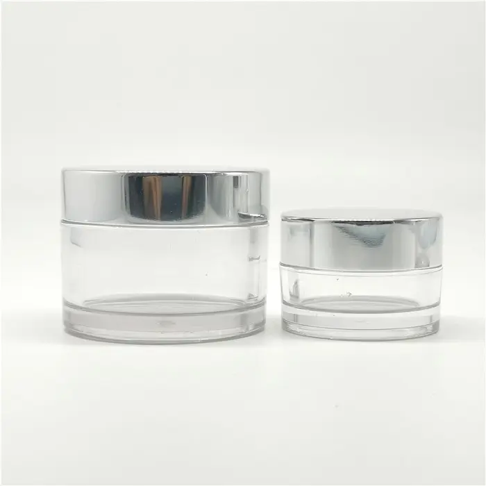 Plástico pequeno recipiente bonito design split concentrado jar mini tamanho rosto loção 10ml pequenos recipientes