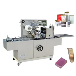 Hot Sale Automatic Wrap Bar Soap Overwrapping Comdom Box Cellophane Wrapping Machine