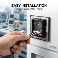 Lector de Tarjetas Inteligentes con Código QR y RFID Universal WCMI AC8130, Precio de Fábrica