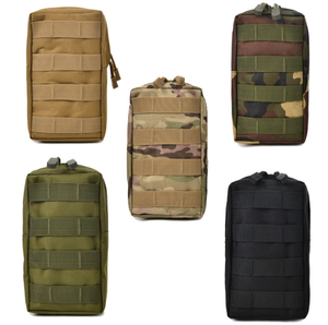 GB91-2 Camouflage khaki green black Molle <b>pouch</b> - Product Image 5