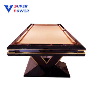 Mesa <span class=keywords><strong>de</strong></span> <span class=keywords><strong>billar</strong></span> y <span class=keywords><strong>billar</strong></span> <span class=keywords><strong>de</strong></span> madera maciza con patas en V <span class=keywords><strong>de</strong></span> 7 pies y 9 pies usados en casa, precio barato, 2025 - Product Image 4