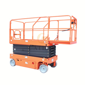 JLG Genie elektrikli mobil adam kaldırma makinesi hidrolik masa platformu küçük makaslı kaldırma - Product Image 2