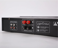 FS-206 Profesyonel PA Amfi, DSP, BT, FM, USB Ses Ekipmanı, 60W*2 1 Kanal Güç, Ev/KTV Kullanımı için