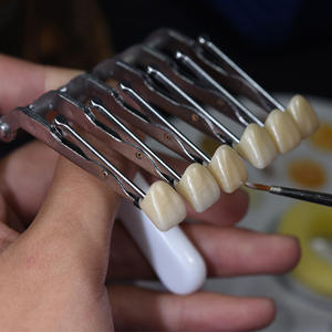 Pinces hexagonales dentaires Clips <span class=keywords><strong>à</strong></span> six dents pour le glaçage, outil auxiliaire en porcelaine par lots pour technicien dentaire appliquant la glaçure en céramique - Product Image 2