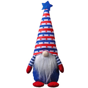 Muñeco de Peluche de Papá Noel Americano sin Rostro, Enano Sentado, Figura de Anciano, Poliéster, 31cm, Venta al por Mayor de Fábrica - Product Image 3