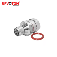 Approvisionnement d'usine N Type mâle/prise pince RF connecteur pour 7/8 LDF5 câble d'alimentation rf coaxial coaxial connecteur en stock ROHS cuivre