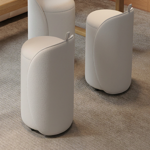 Modern Fabric <b>Bean</b> <b>Bag</b> Stool With Soft Foam Filling For Living Room Home Furniture Minimalist Design Carpet Surface - Product Image 1