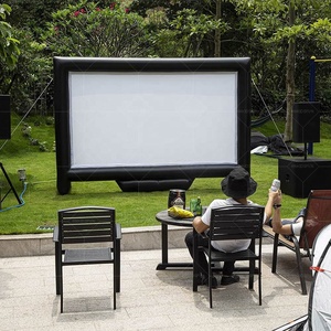 Écran de projection <span class=keywords><strong>gonflable</strong></span> géant d'extérieur pour cinéma, hermétique, personnalisable, pour projecteur TV - Product Image 6