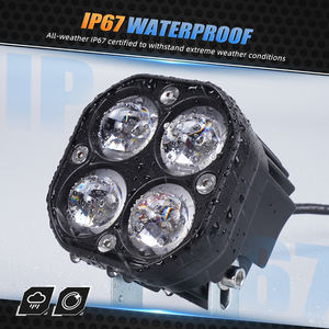 NICECNC 4PCS 25W 2000 Lúmenes 12V Luces de Trabajo Delanteras LED Faro para Yamaha <span class=keywords><strong>Raptor</strong></span> <span class=keywords><strong>700</strong></span> 700R 700RSE 2013-2023 2024 2025 2026 - Product Image 5