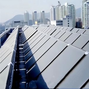 Panel negro de oxidación anódica, colector térmico Solar, Panel Solar de placa plana para calentador de agua, carcasa de plástico - Product Image 5