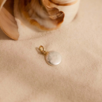 Charmes en acier inoxydable sans ternissement, pendentifs en forme de cœur, perles rondes, pour la fabrication de colliers, bracelets et boucles d'oreilles
