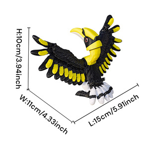 <span class=keywords><strong>Figurine</strong></span> mobile pour enfants <span class=keywords><strong>de</strong></span> jouet <span class=keywords><strong>de</strong></span> perroquet imprimé en 3D le plus vendu avec le cadeau et la statue uniques <span class=keywords><strong>de</strong></span> grand bec - Product Image 4