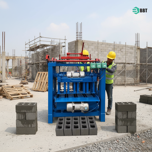 Macchina Efficiente per Mattoni, Produttore di Macchinari per la Fabbricazione di Mattoni in Calcestruzzo con Pressa Idraulica - Product Image 1