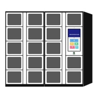 Casillero de Gestión de materiales de rejilla RFID de fábrica inteligente, casillero consumible de almacén inteligente, piezas de producción, casillero de autoservicio