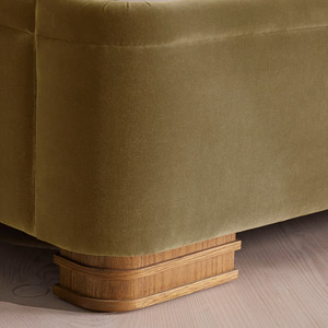 <span class=keywords><strong>Cama</strong></span> Moderna de Madera Maciza para Hotel o Resort <span class=keywords><strong>con</strong></span> <span class=keywords><strong>Respaldo</strong></span> <span class=keywords><strong>Acolchado</strong></span> Suave, Tamaño Personalizable, Tela de Terciopelo, <span class=keywords><strong>Cama</strong></span> Doble Adecuada para Dormitorio - Product Image 5