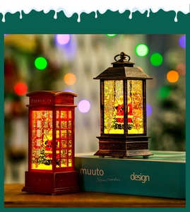 2026 Yeni LED Noel Süsü Rüzgar Lambası Noel Hediyesi Kardan Adam Geyik Noel Baba Küçük Süs Noel Ağacı Gece Lambası - Product Image 5