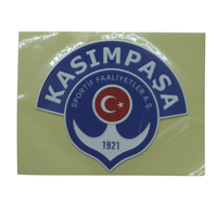 Patch logo personnalisé en TPU souple élastique à transfert thermique haute fréquence pour accessoires de vêtements de sport