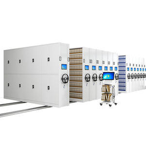 Armadietto per archiviazione Mobile intelligente compattatore ripiano Mobile con chiusura in metallo sistema di scaffalature - Product Image 1