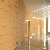 Plaques de plafond en aluminium ignifuges insonorisantes modulaires pour bâtiments de grande hauteur, appartements, bureaux
