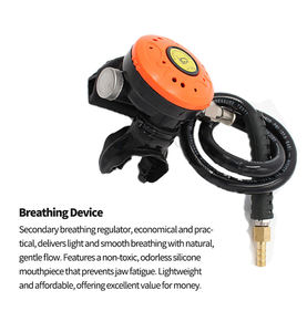 Toptan <span class=keywords><strong>Aqualung</strong></span> Dalış Regülatörü Seti, Basınç Göstergesi ve İkinci Ünite Dalış Ekipmanı ile - Product Image 4