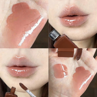 Gloss à lèvres effet miroir hydratant longue tenue, brillance aquatique, anti-transfert, illuminateur, collection automne-hiver
