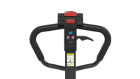 Chariot élévateur électrique durable pour piétons TS12i/TS15i, conception entièrement électrique, pneus PU pour travaux d'empilage en entrepôt