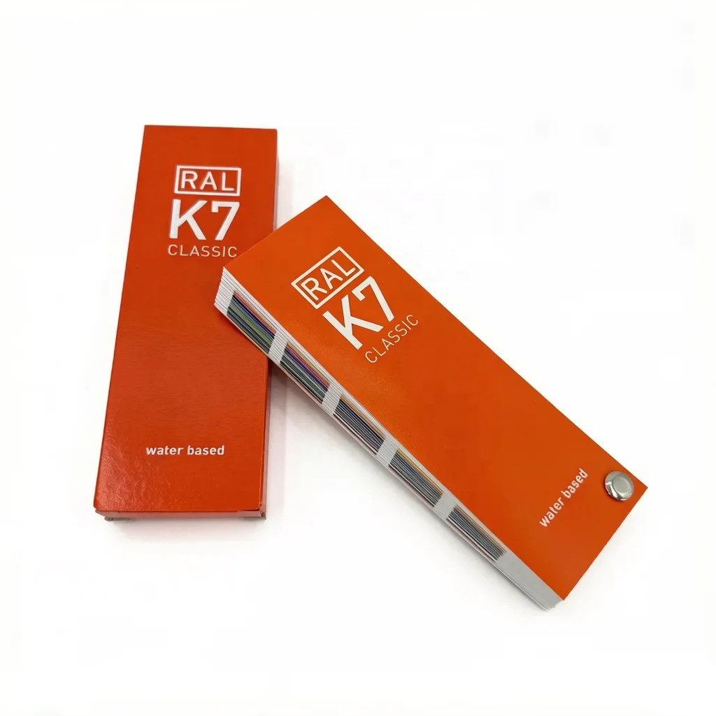 Original RAL K7 Colour Card | 215 Standard Colors, 2021 Version
