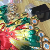 Médailles personnalisées BJJ Sport Championnat Médaille Métal Artisanat Trophées Jiu Jitsu Médailles