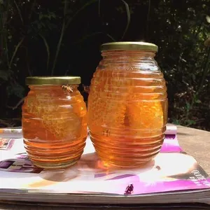 Miele di vasetti di vetro vuoti per uso alimentare prodotto in fabbrica