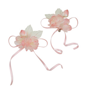 2026 Spring New Original Antique Style Handmade Silk Flower Pink Hanfu Headdress, Sweet Makeup Styling Hair Accessory - Product Image 4