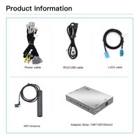 8 "Carplay AI Box Android Auto Module pour Land Rover Sport Jaguar Mmb sans fil Apple Carplay