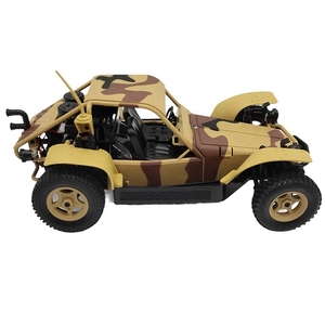 WPL WP14 FAV 1/16 RTR RC Buggy <span class=keywords><strong>Militar</strong></span> 2.4G Proporcional, Vehículo <span class=keywords><strong>de</strong></span> Patrulla <span class=keywords><strong>de</strong></span> <span class=keywords><strong>Ataque</strong></span> Rápido con Luces LED, Juguete <span class=keywords><strong>de</strong></span> Hobby - Product Image 1