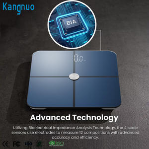 Báscula de Baño Electrónica con Bluetooth y LED de 180 kg, con Función de IMC e Indicador de Grasa Corporal - Product Image 2