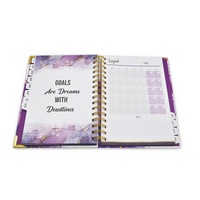 Carnets personnalisables à couverture rigide A4 A5 2027 – Impression de carnets de planification hebdomadaire Happy Planner avec boîte